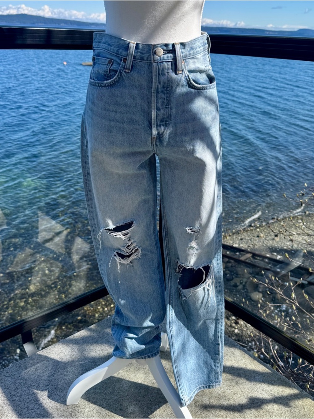 Denim Forum Joni High Rise Loose 29L Jeans Size 25